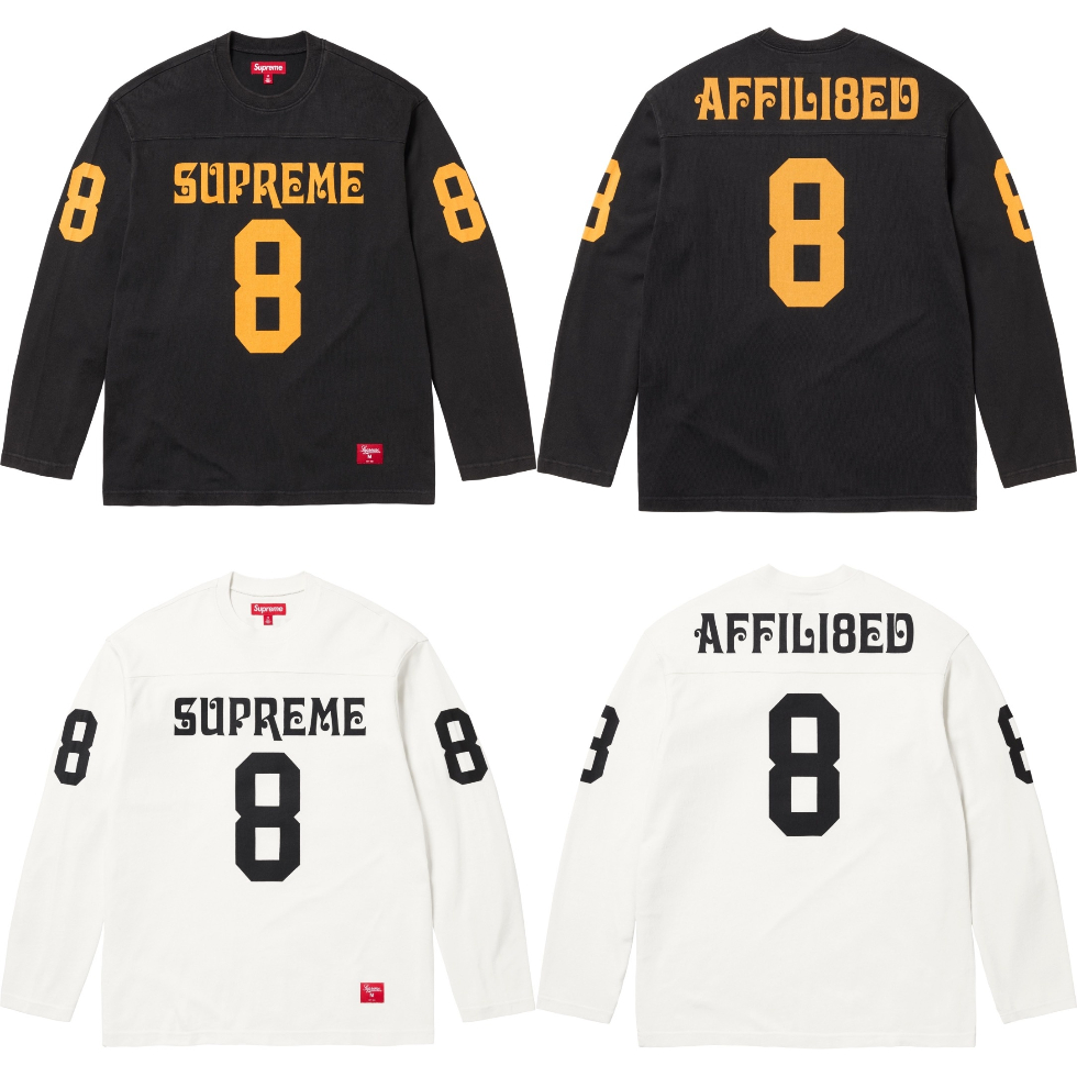 [Supreme] 슈프림 어필리에이티드 롱슬리브 풋볼 탑