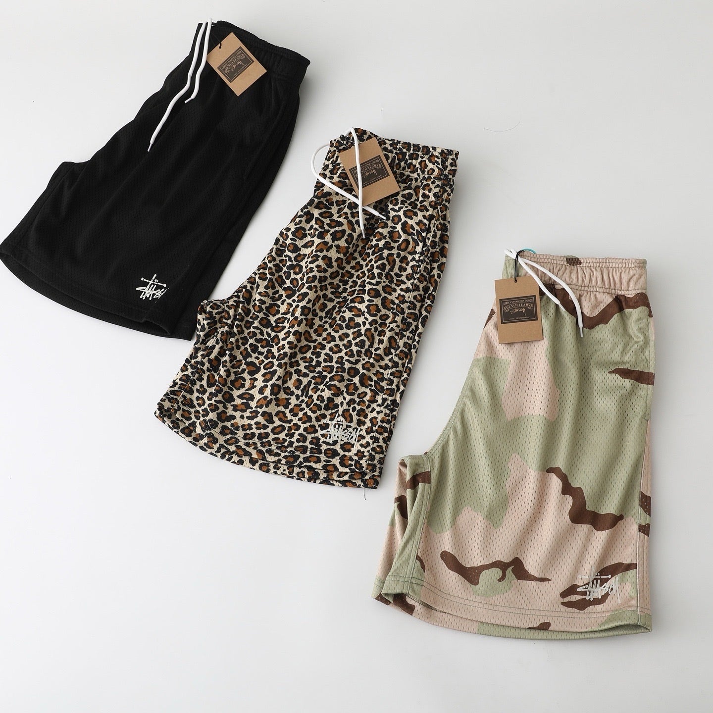 [Stussy] 스투시 베이직 메쉬 쇼츠 -3Color