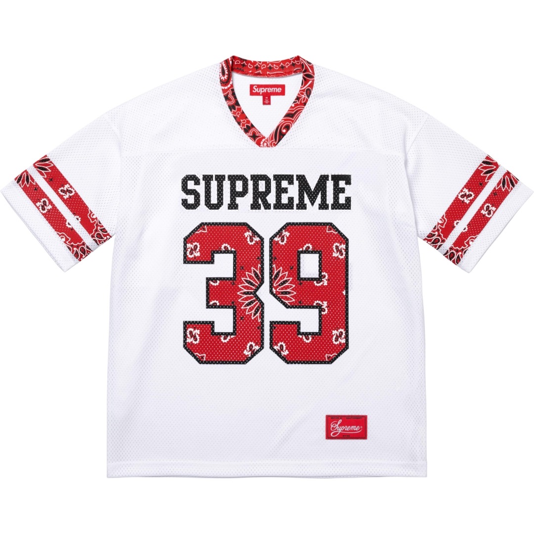 [Supreme] 슈프림 반다나 풋볼 저지