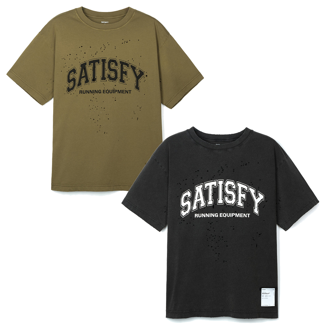 [Satisfy] 새티스파이 모스테크 반팔티셔츠 -2Color