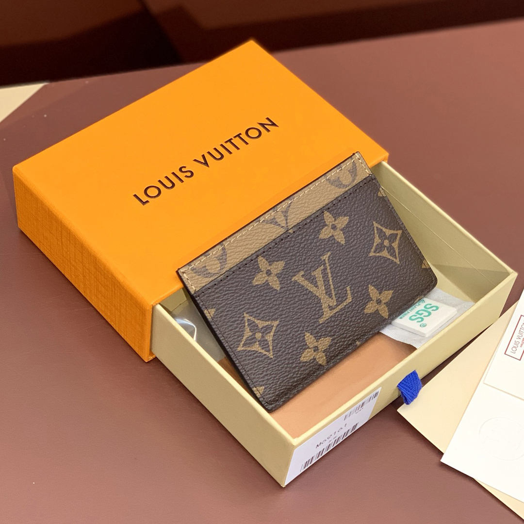 [LouisVuitton] 루이비통 모노그램 리버스 캔버스 카드 홀더