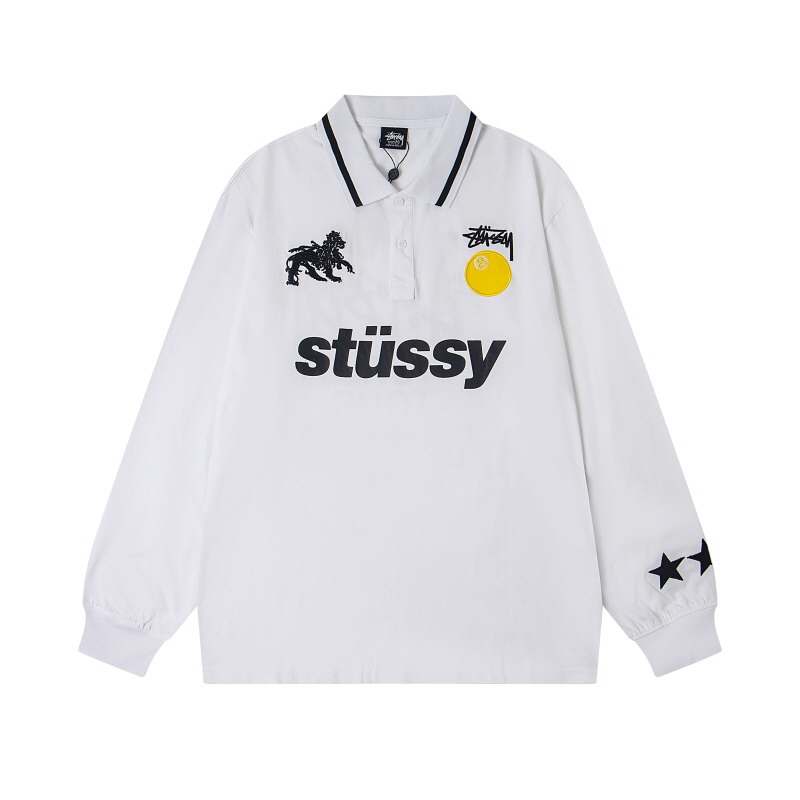 [Stussy] 스투시 월드투어 로고 폴로 티셔츠