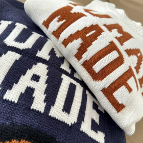 [HUMAN MADE] 휴먼 메이드 닥스 래글런 니트