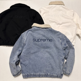 [Supreme] 슈프림 포우 셔링 라인드 봄버 자켓