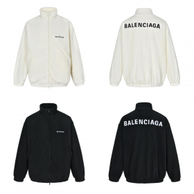 [Balenciaga] 발렌시아가 백 집업 플리스 재킷