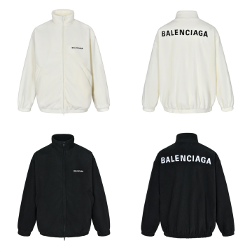 [Balenciaga] 발렌시아가 백 집업 플리스 재킷