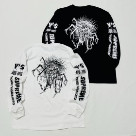 [Supreme] 슈프림 x Y's 바이 요지 야마모토 롱슬리브 티셔츠