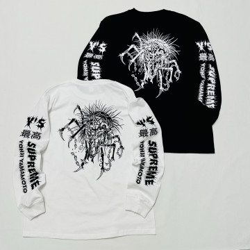[Supreme] 슈프림 x Y's 바이 요지 야마모토 롱슬리브 티셔츠