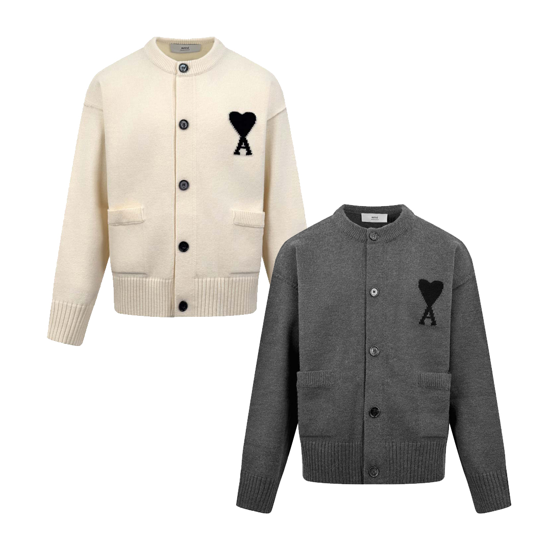 [Ami] 아미 드 꾀흐 메리노 울 가디건