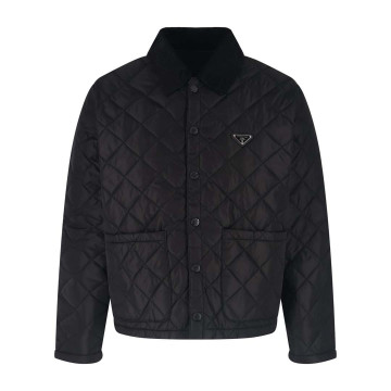 [Prada] 프라다 리나일론 퀼티드 자켓