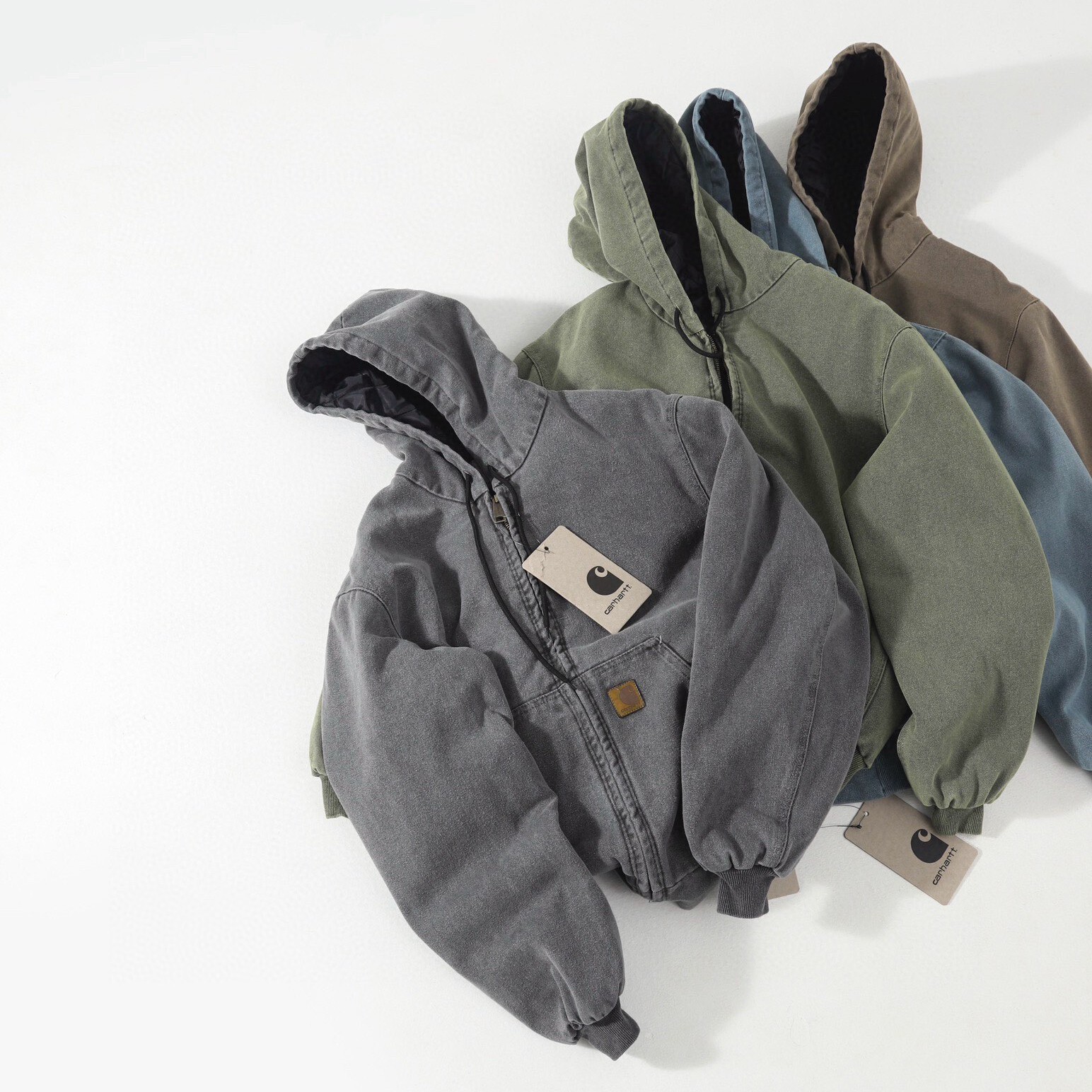 [CARHARTT] 칼하트 J130 워싱 후드 자켓