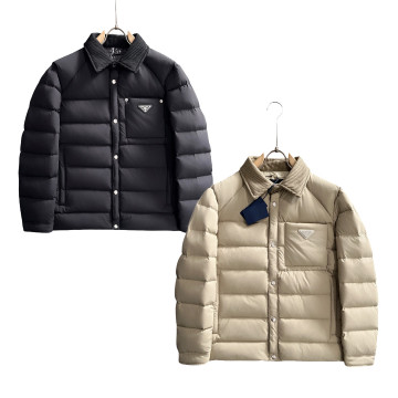 [PRADA] 프라다 리 나일론 셔츠 패딩 자켓