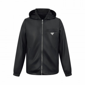 [Prada] 프라다 리버시블 나파 나일론 블루종 자켓