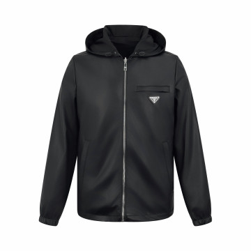 [Prada] 프라다 리버시블 나파 나일론 블루종 자켓