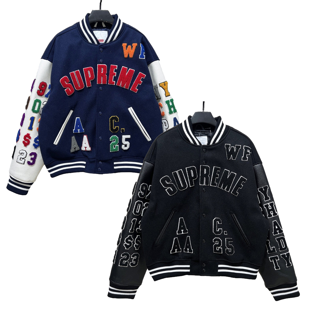 [Supreme] 슈프림 프레이즈 바시티 자켓