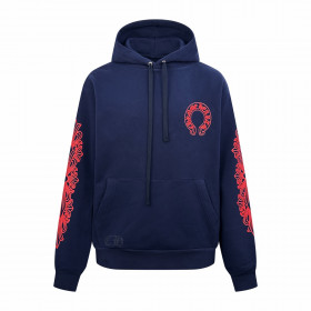 [CHROME HEARTS] 크롬하츠 호스 슈 플로랄 후디