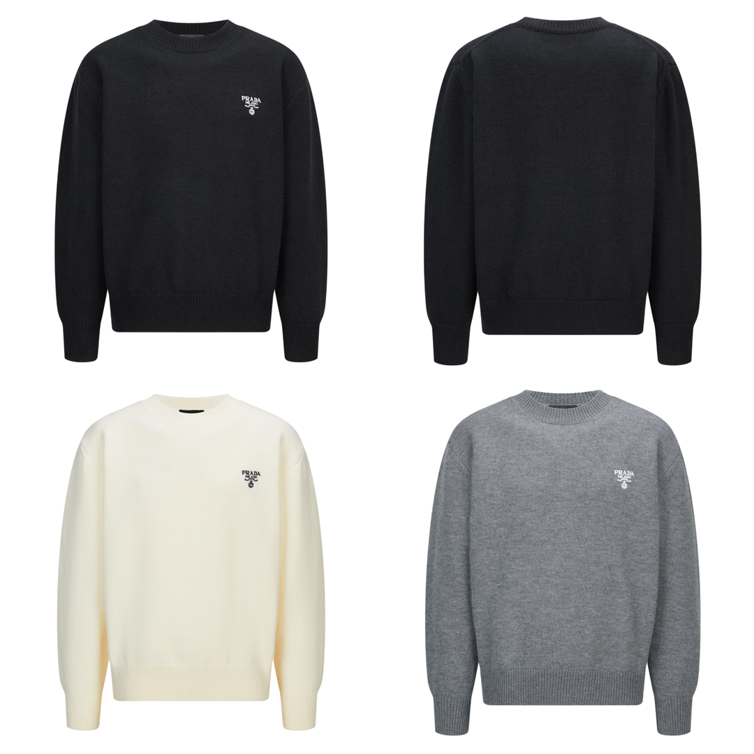 [PRADA] 프라다 캐시미어 크루넥 스웨터