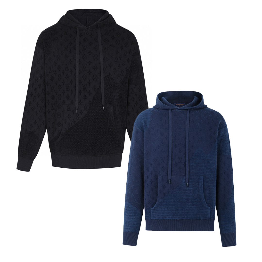 [LOUIS VUITTON] 루이비통 그래픽 자카드 후디