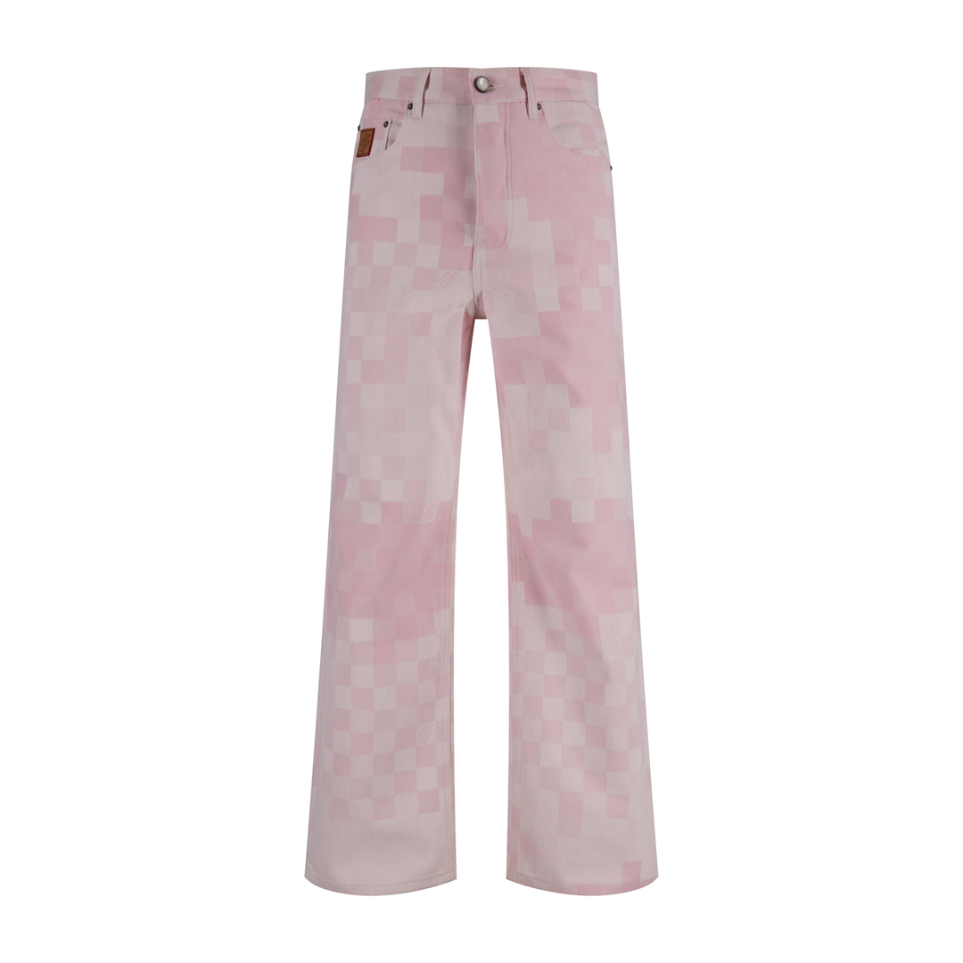 [LOUIS VUITTON] 루이비통 다모플라주 데님 스케이트 팬츠