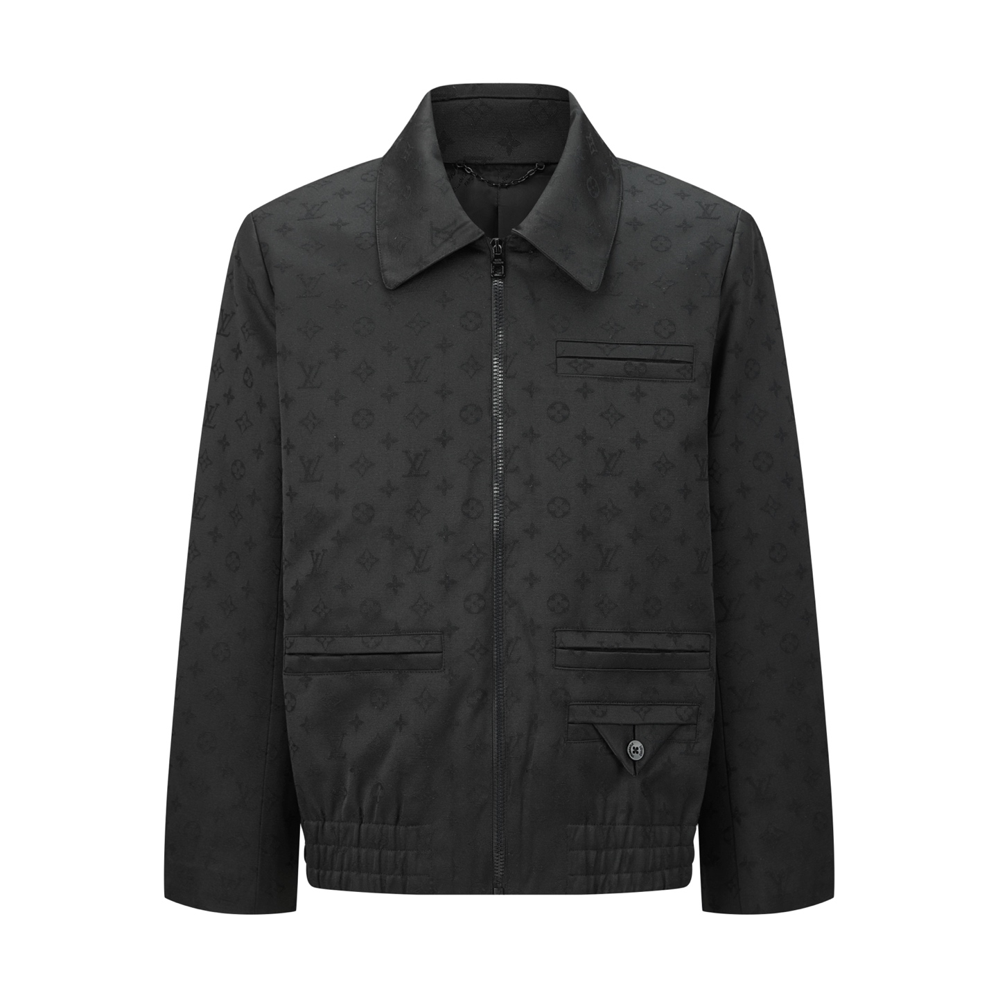 [LOUIS VUITTON] 루이비통 모노그램 자카드 블루종 자켓