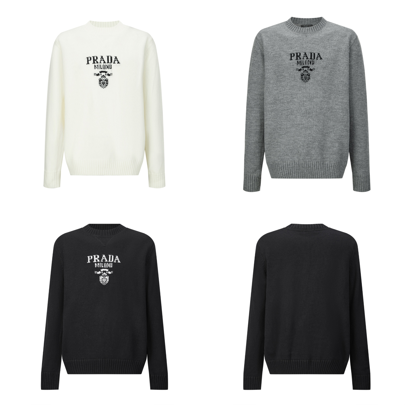 [PRADA] 프라다 울 캐시미어 크루넥 스웨터