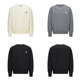 [PRADA] 프라다 로고 자수 니트