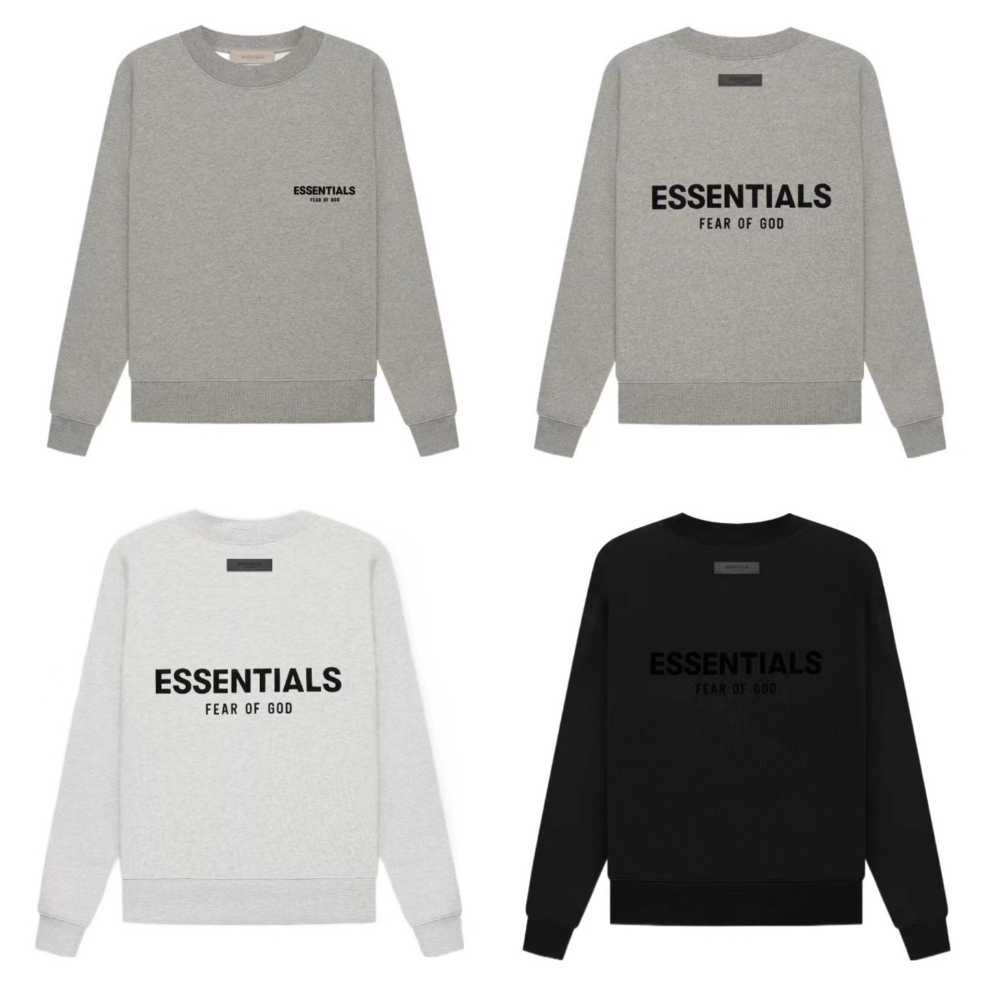 [FEAR OF GOD] 피어오브갓 에센셜 더 코어 컬렉션 크루넥 스웨트셔츠