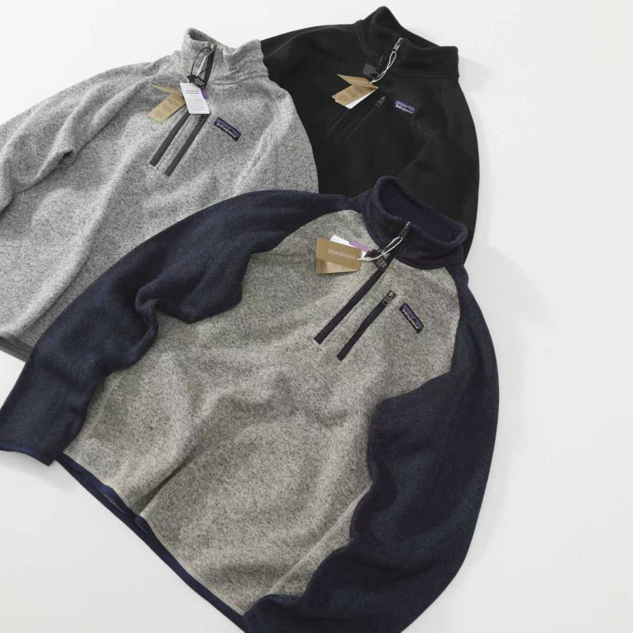 [PATA] 파타 베터 스웨터 플리스 하프 집업