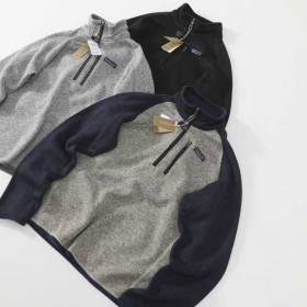 [PATA] 파타 베터 스웨터 플리스 하프 집업