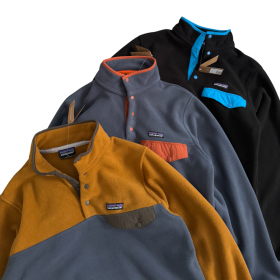 [PATA] 파타 라이트웨이트 신칠라 스냅-T 플리스 풀오버