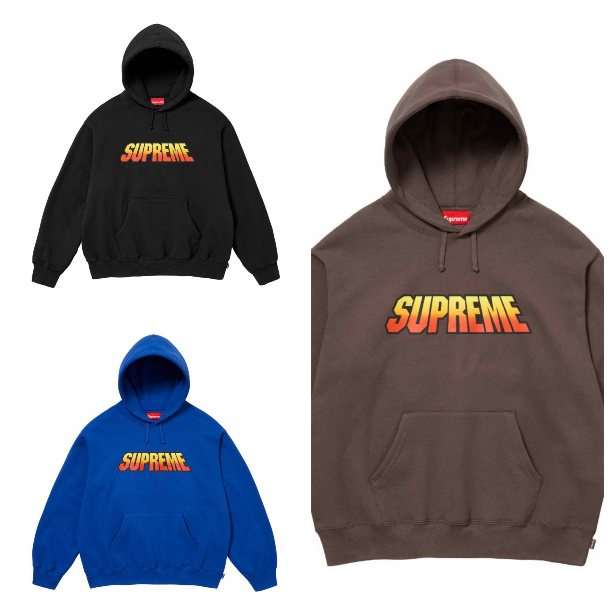 [Supreme] 슈프림 그라디언트 후드 스웨트셔츠