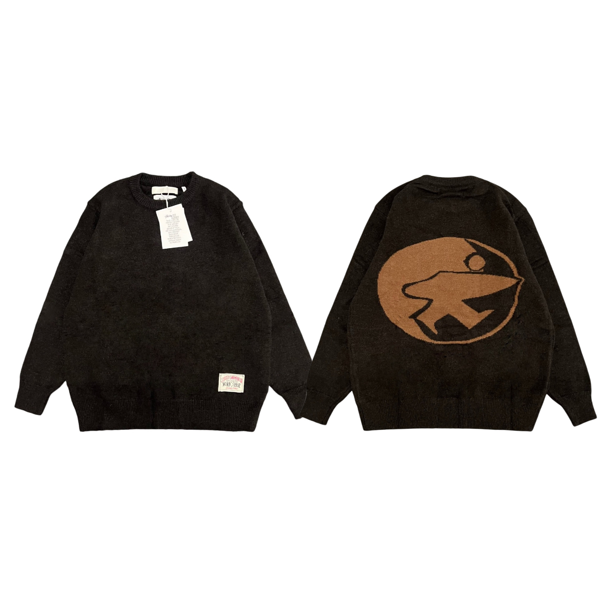 [Stussy] 스투시 x 아워레가시 워크샵 니트 라운드넥 스웨터