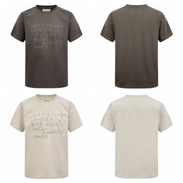[Maison Margiela] 메종 마르지엘라 숫자 모티프 티셔츠