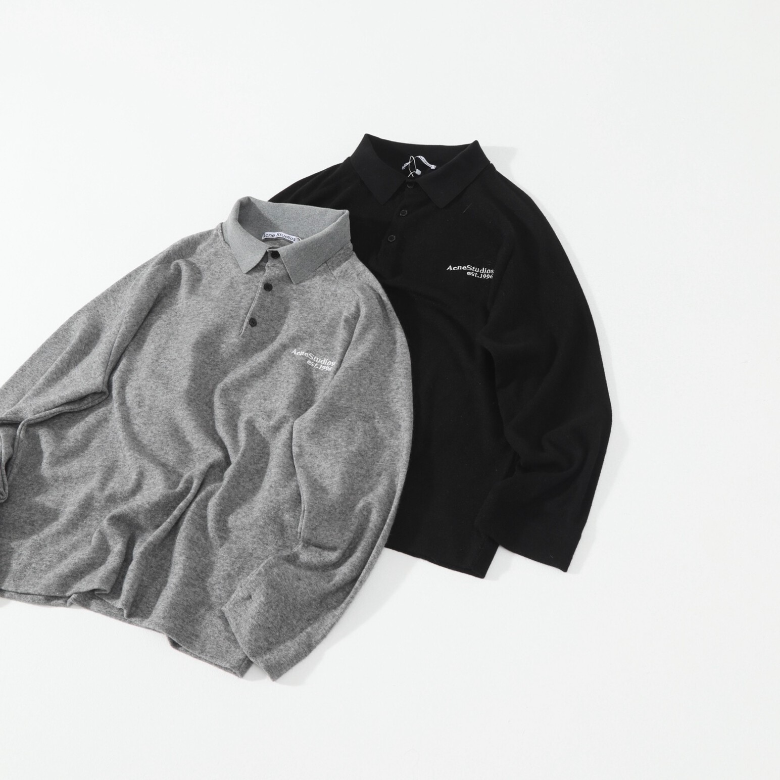 [Acne Studios] 아크네 스튜디오 울니트 폴로 셔츠