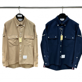 [Thom Browne] 톰브라운 코튼 플란넬 셔츠