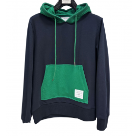 [Thom Browne] 톰브라운 사컬러 블럭 브러시드 후디