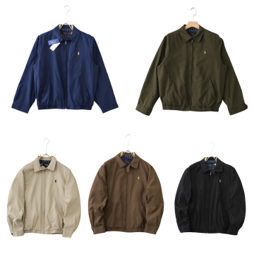 [Polo] 폴로 랄프로렌 코튼 바라쿠다 블루종 자켓