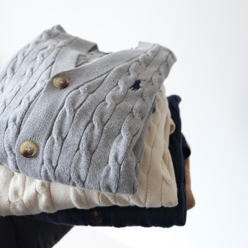 [Polo] 폴로 랄프로렌 케이블 니트 가디건