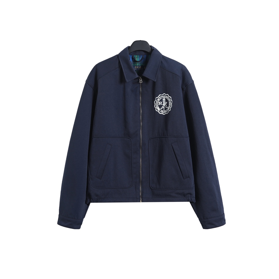 [Polo] 폴로 랄프로렌 크레스트 프린트 캔버스 재킷