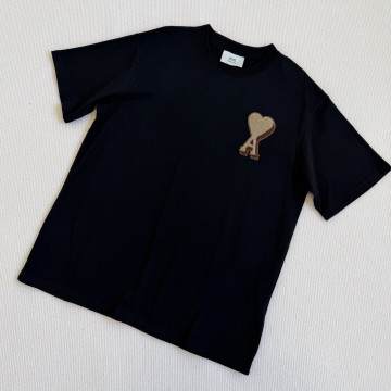 [AMI] 아미 빅 하트 로고 코튼 티셔츠