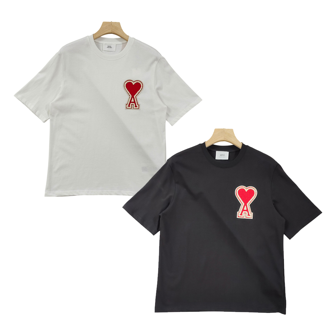 [AMI] 아미 드 쿠르 티셔츠
