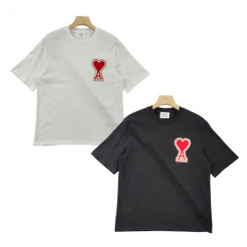 [AMI] 아미 드 쿠르 티셔츠