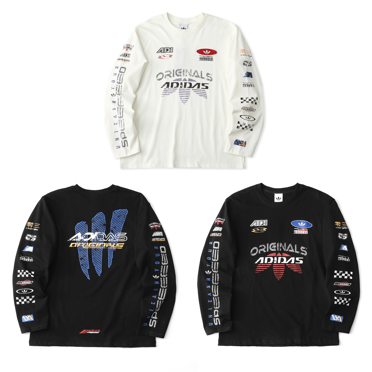 [ADIDAS] 아디다스 레이싱 롱슬리브 티셔츠