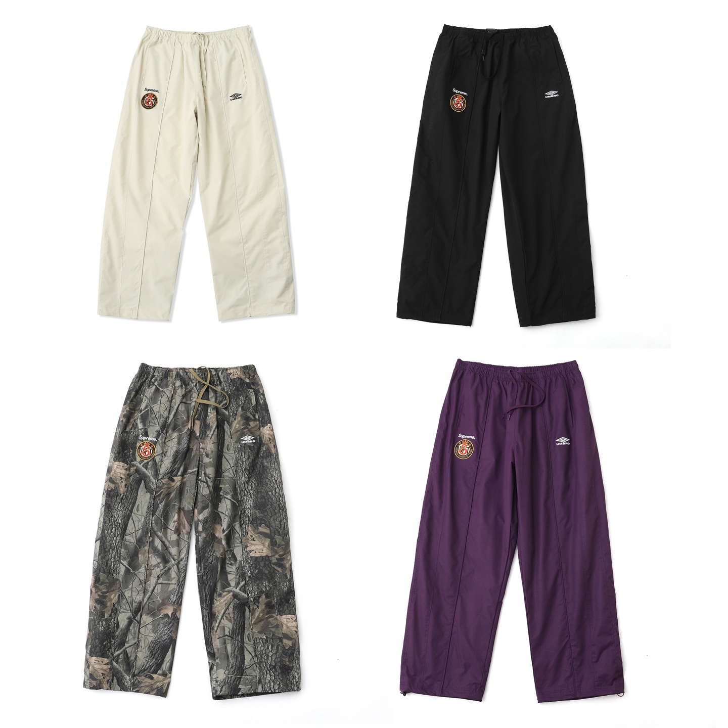 [Supreme x Umbro] 슈프림 x 엄브로 코튼 립스탑 트랙 팬츠