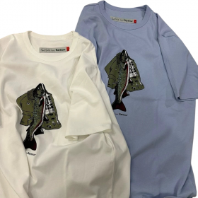 [Barbour x Paul Smith] 바버 x 폴스미스 피싱 자켓 그래픽 반팔 티셔츠