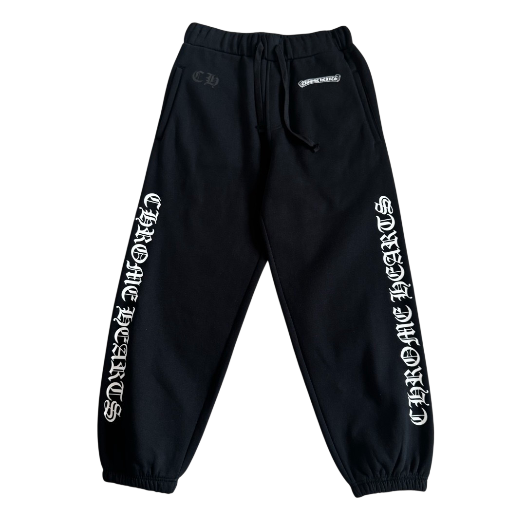 [Chrome Hearts] 크롬하츠 홀스슈 퍽 유 로고 스웨트팬츠