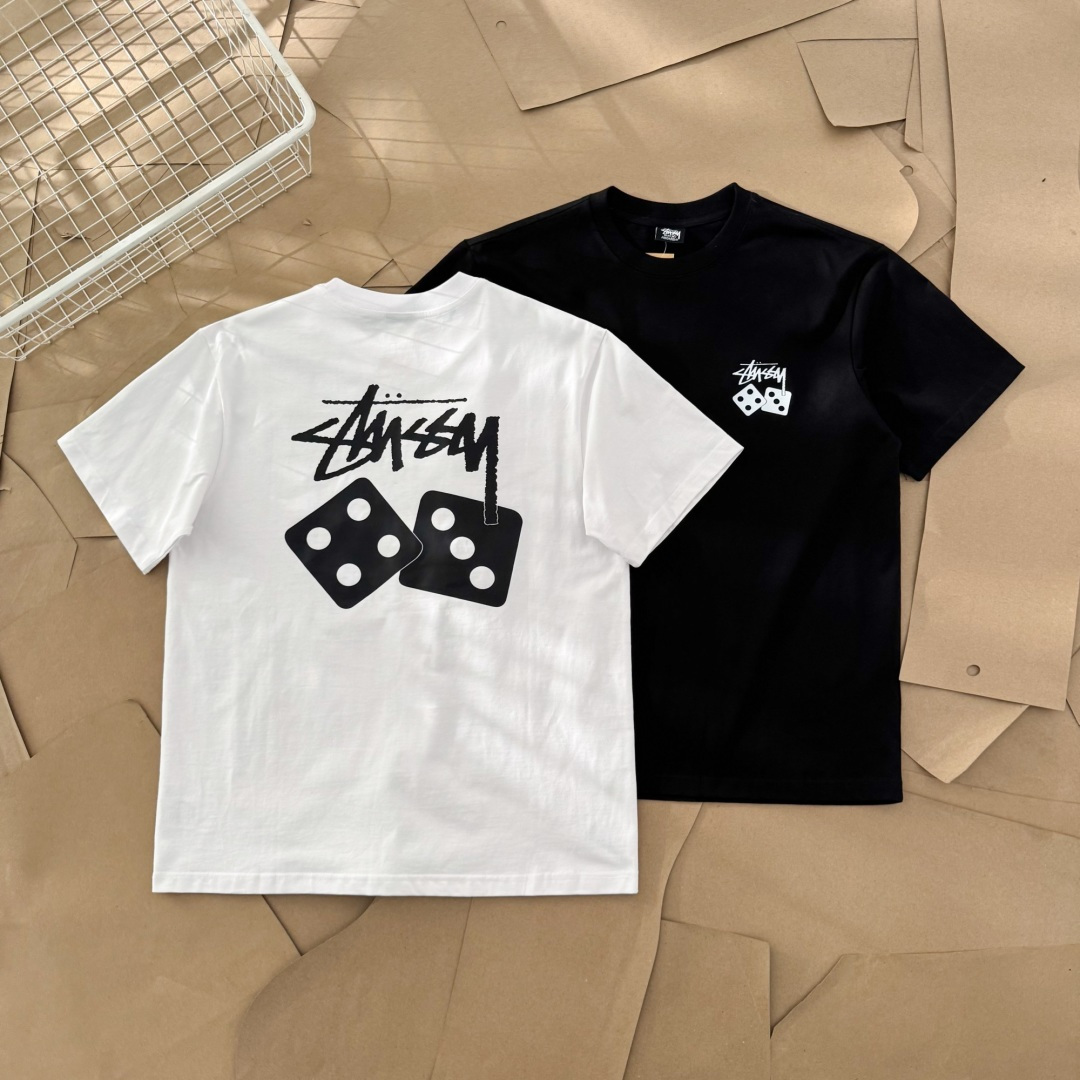 [Stussy] 스투시 다이스 피그먼트 다이드 티셔츠