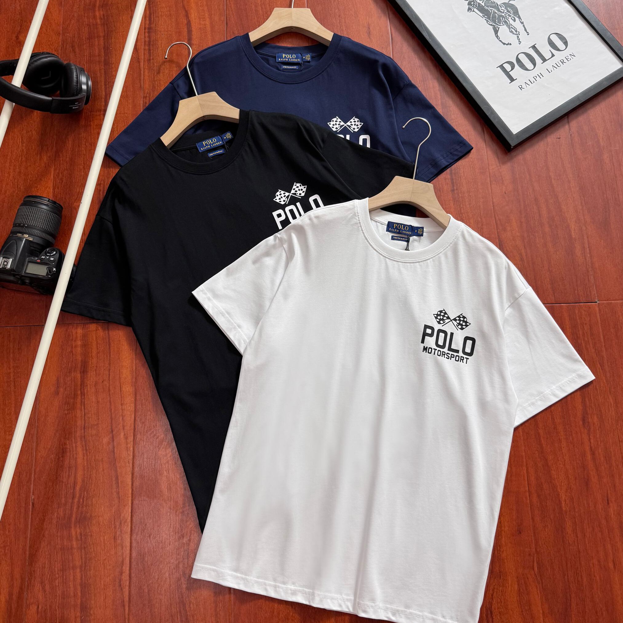 [Polo] 폴로 랄프로렌 모터스포츠 그래픽 티셔츠