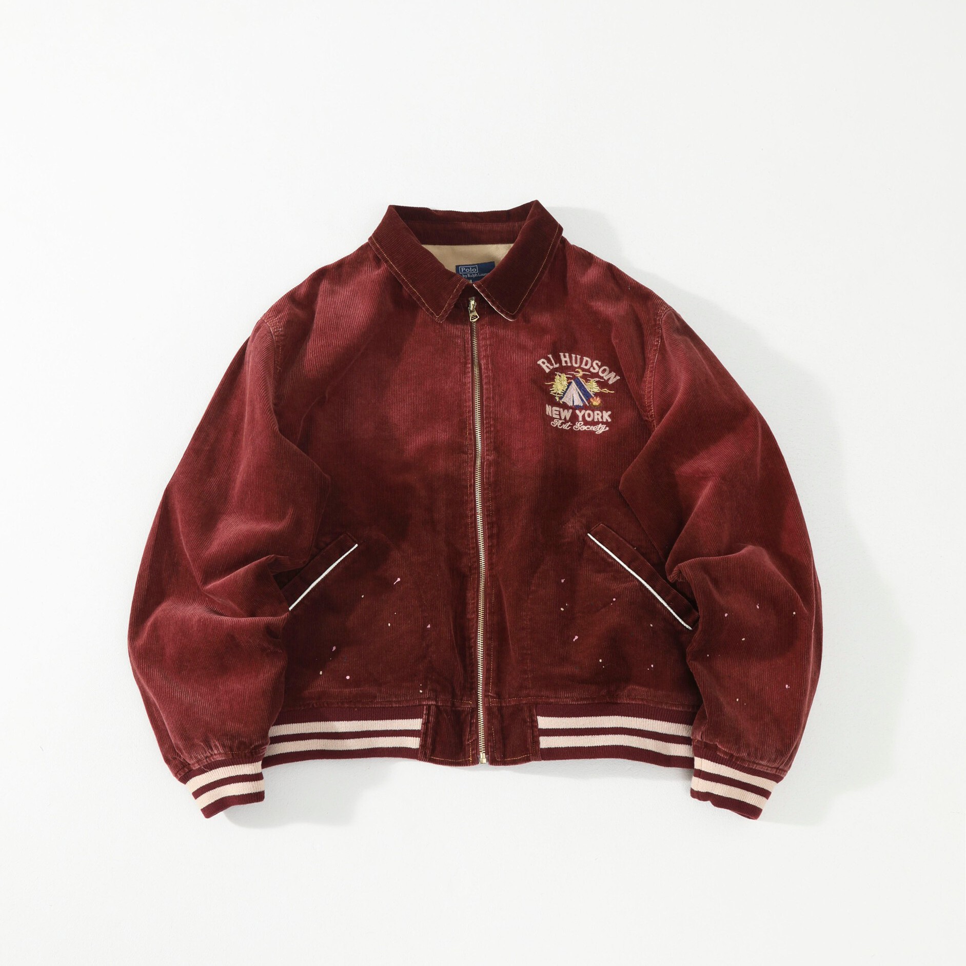 [POLO] 폴로 랄프로렌 코듀로이 그래픽 트랙 자켓