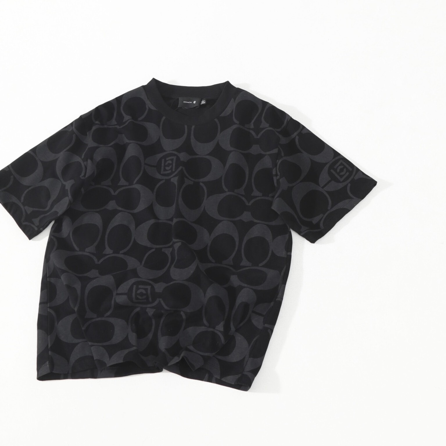 [COACH × CLOT] 코치 X 클랏 시그니처 릴렉스드 티셔츠